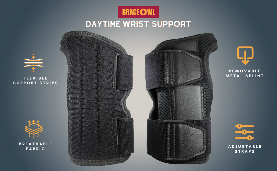 BRACEOWL Daytime Wrist Support