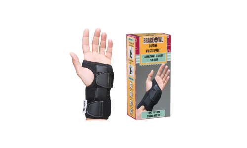 BRACEOWL Daytime Carpal Tunnel Wrist Brace