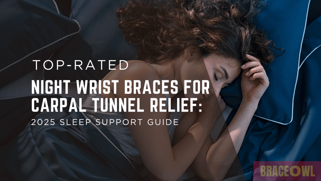 Top-Rated Night Wrist Braces for Carpal Tunnel Relief: 2025 Sleep Support Guide
