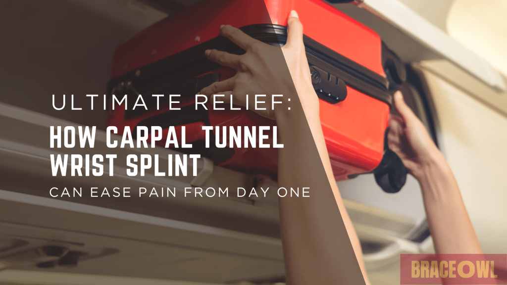 Ultimate Relief: How a Carpal Tunnel Wrist Splint Can Ease Pain from Day One